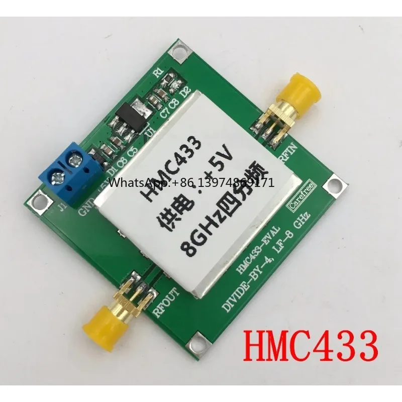 

1PC HMC433 Microwave Divider 4 Frequency Divided 8GHZ Low Noise Divider