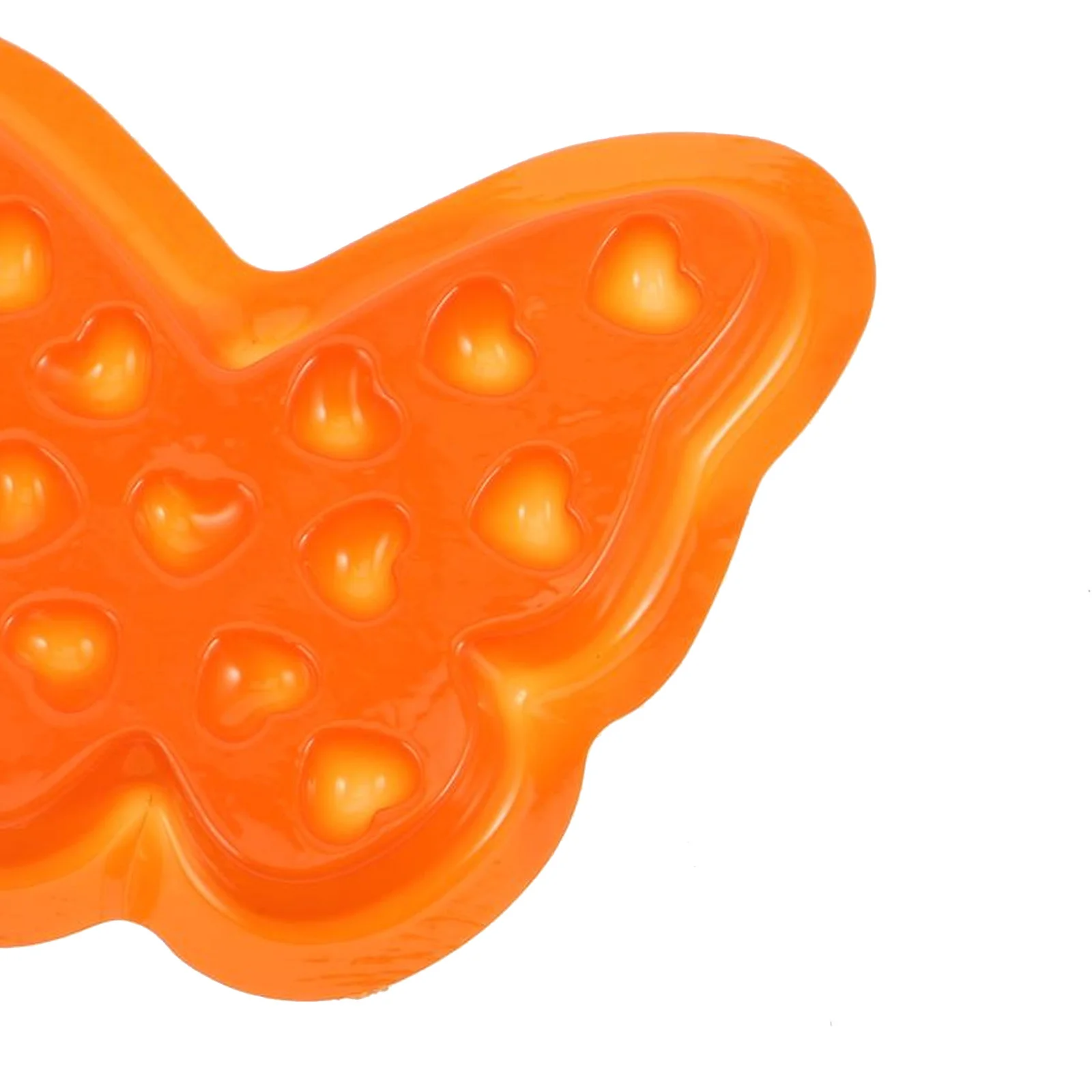 100Pcs Wimpern Kleber Tablett Schmetterling Form Wiederverwendbare Lash Verlängerung Halter Falsche Wimpern Kleber Palette Lash Tablett