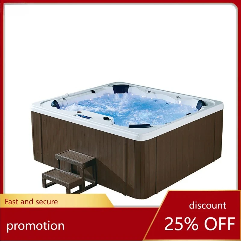 Outdoor Bathtub Villa Hot Spring Bath Swimming SPA Soaking Seat Intelligent Pool