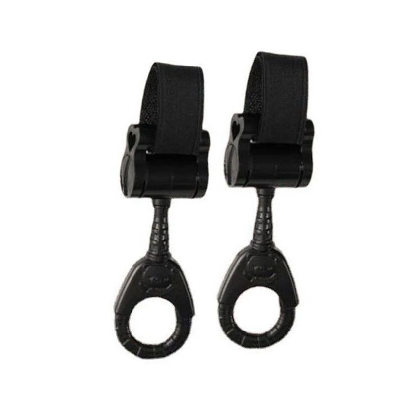 

J15U Multipurpose Round hook Strollers Bag Holder Travel Friendly Pram hook for Baby Strollers for Shopping& Park Outings