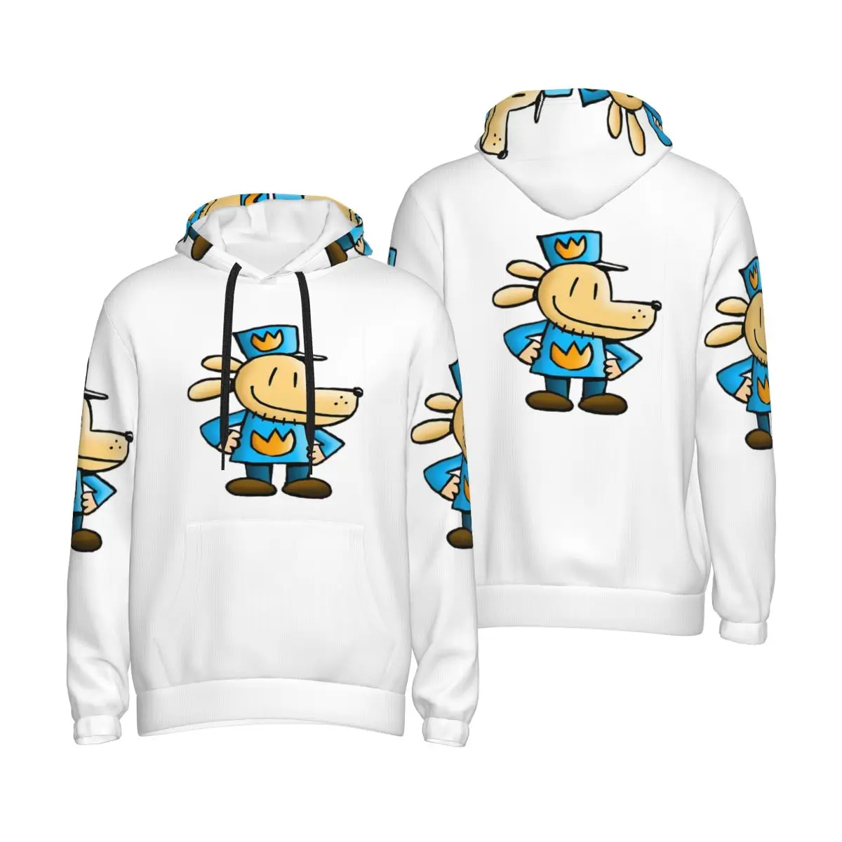 

Толстовка с капюшоном в стиле Харадзюку, пуловер с рисунком собаки, осень-зима, мужские и женские толстовки, топы с длинными рукавами