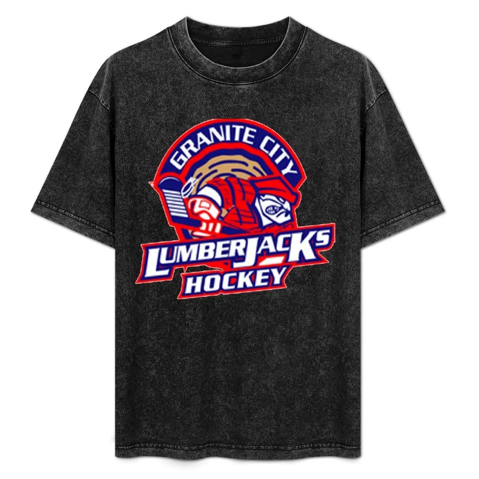 Granite City Lumberjacks Hockey T-Shirt designer shirts customs mens t shirt graphic