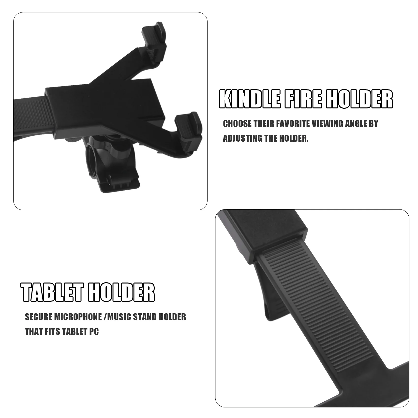 Music Microphone Stand Holder Mount For 3 Inch-7 Inch Tablet Ipad 2 3 5 Sam Tab Nexus 7 Highly Recommended