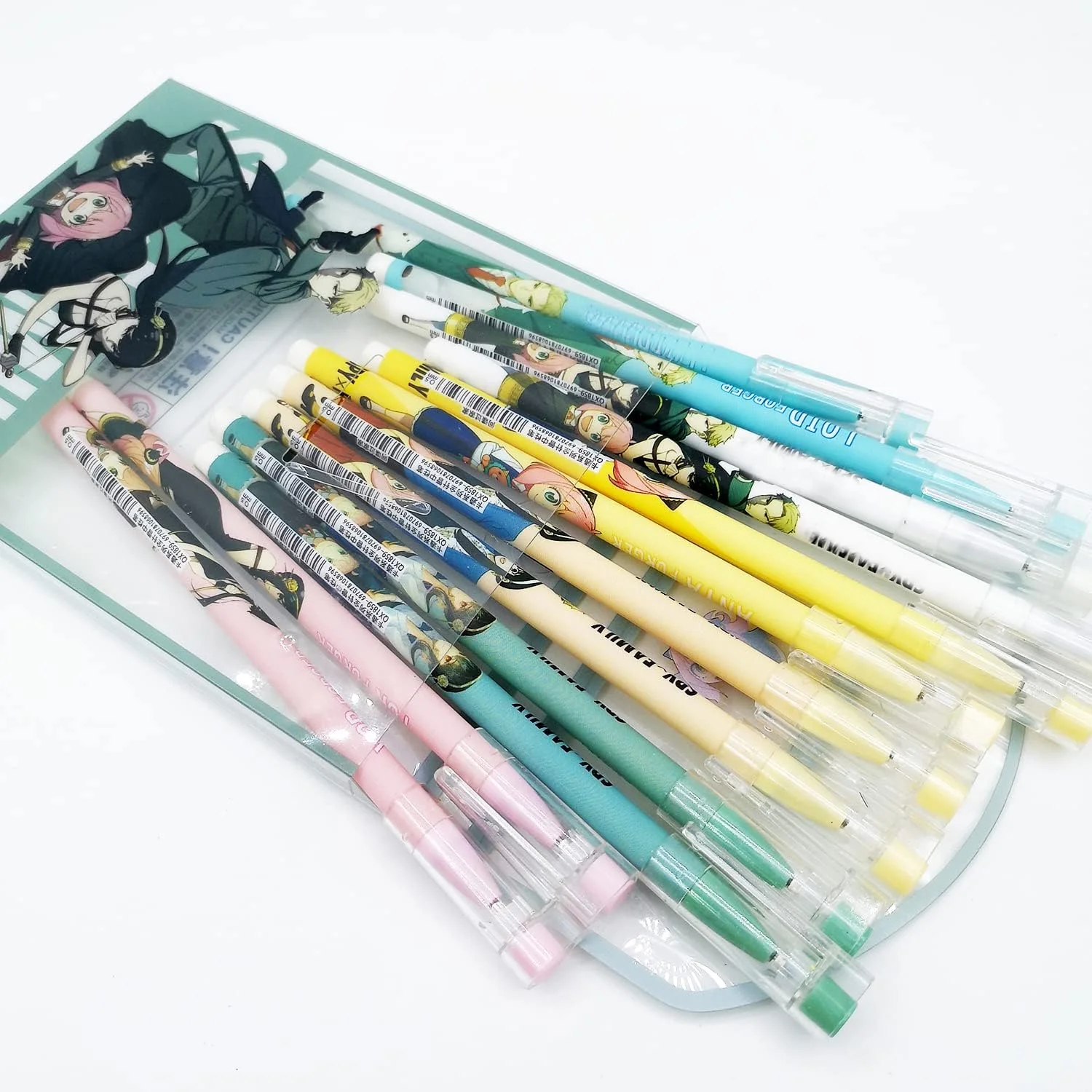 

Kawaii SPY×FAMILY Anime Gel Pens, Back to School Stationery, Cute Birthday Gift for Spy Family Manga Fans