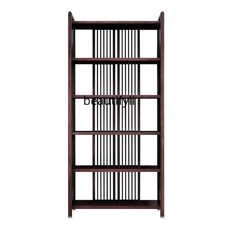 

Chinese solid wood Bogu frame tea display cabinet tea room storage simple handicraft display rack