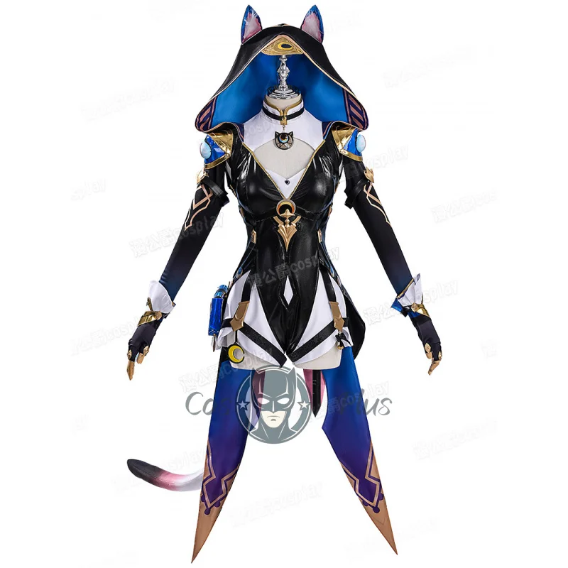 هونكاي: أزياء ستار ريل تشفير التأثيرية أزياء الهالوين كرنفال حفلة عيد الميلاد لعب الأدوار ملابس الملابس للنساء