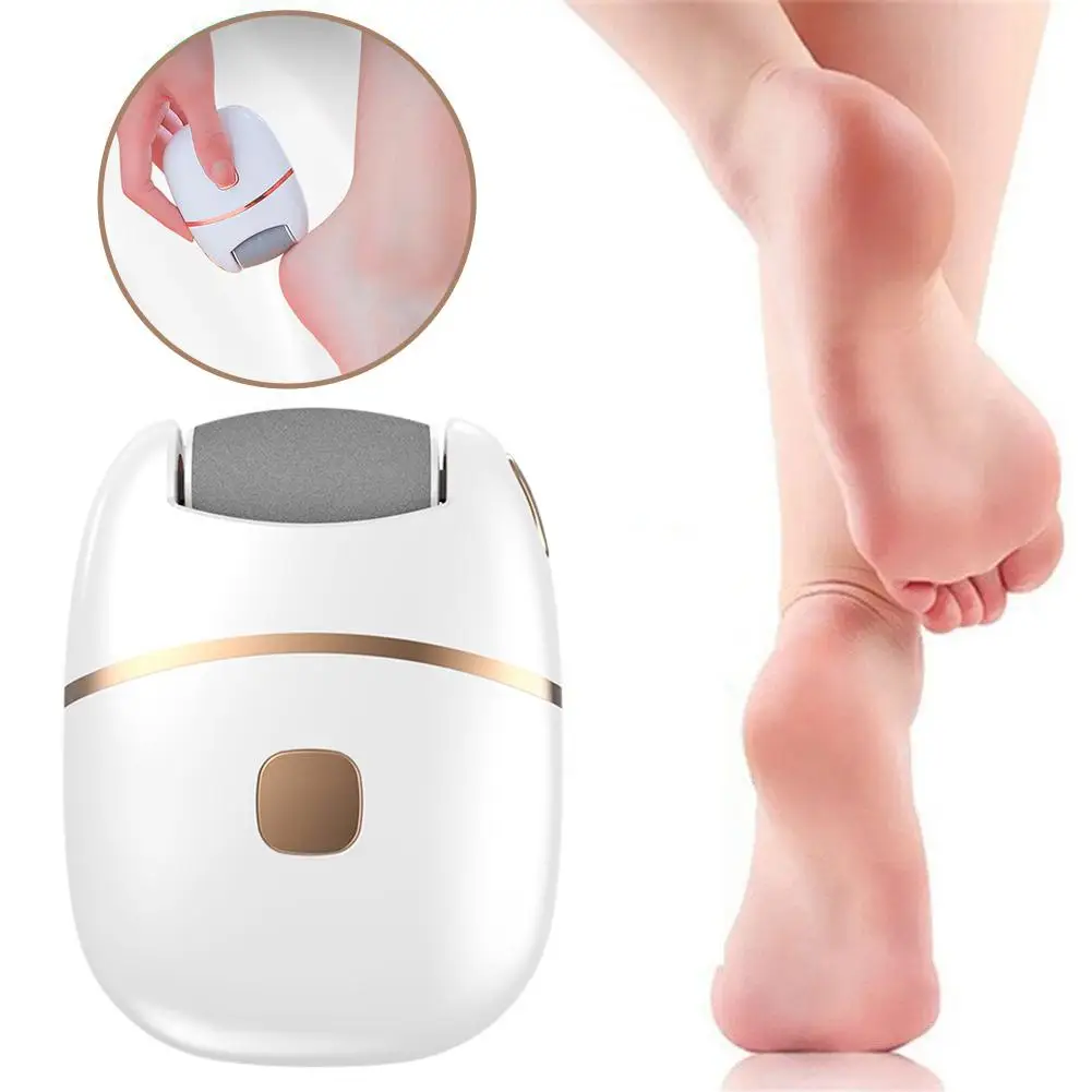 الكهربائية ملف القدم آلة باديكير الكالس مزيل كعب متصدع العناية بالبشرة الملمع مقشر القدم الميت قابلة للشحن طاحونة I5V0 #5