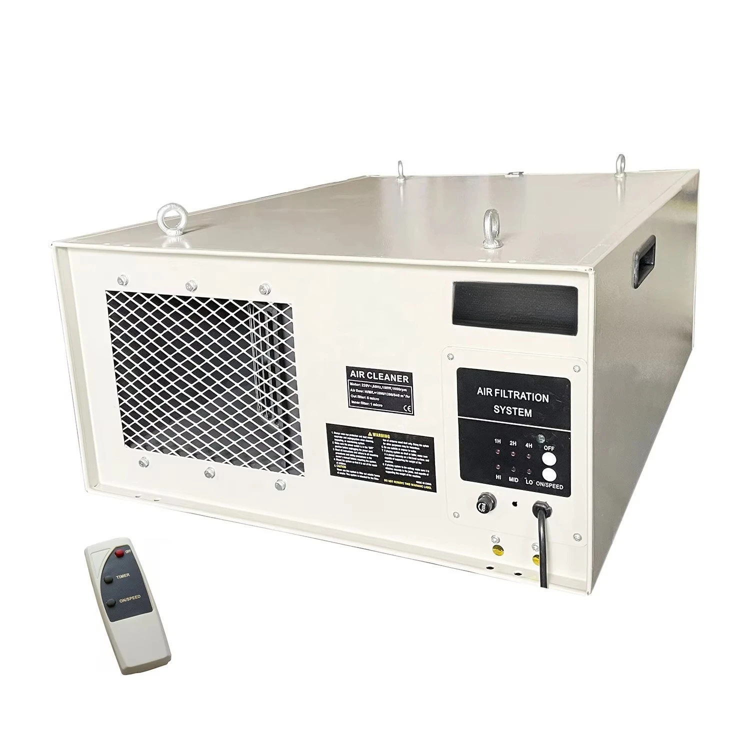 Item# CTA25 3-Speed Air Filter Cleaner Dust Collector with Remote Control