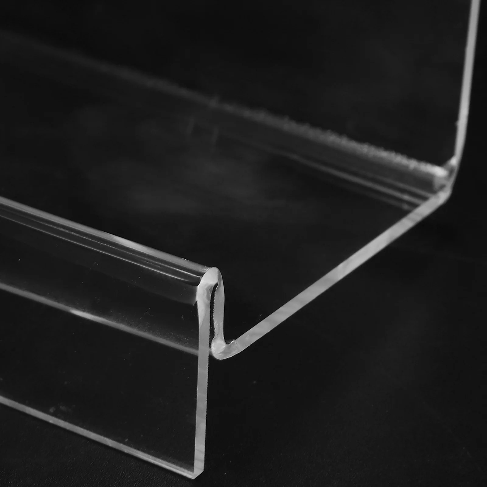 

Display 12-Pack Acrylic Book Transparent Bookshelf For Bookstore Library Book Holder Vertical Showcase Rack File Display