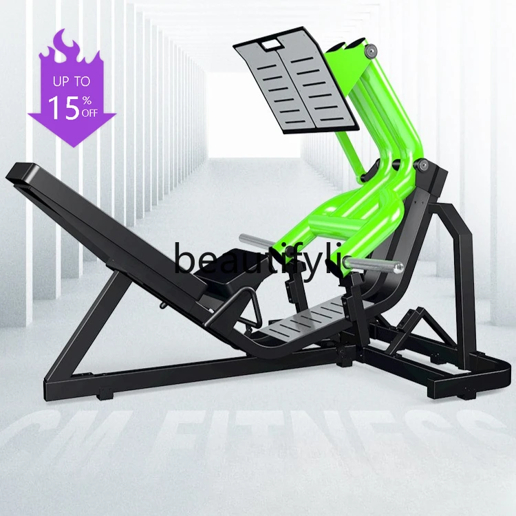Gym Equipment 45 Degree Inverted Pedal Machine Leg Buttocks Trainer Multifunctional Comprehensive Leg Pedal Strength Equipment