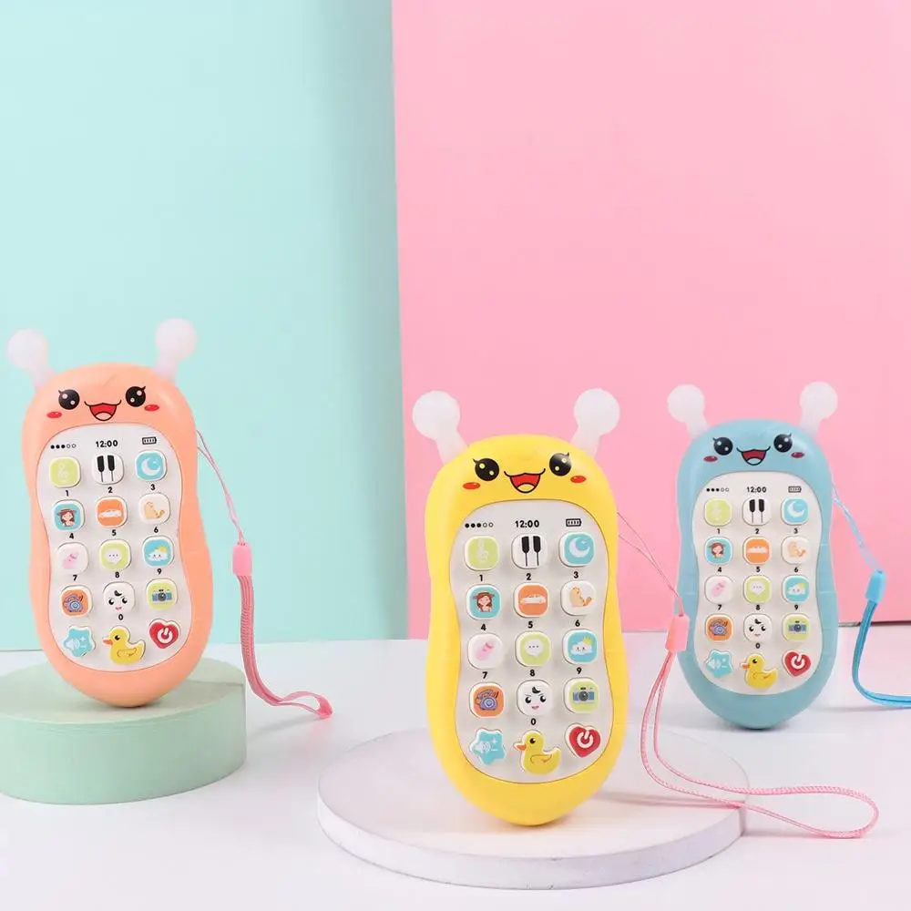 

Simulation Phone Electronic Baby Cell Phone Toy Voice Toy Electronic Phones Musical Toys Safe Music Control Music Sleeping Toy