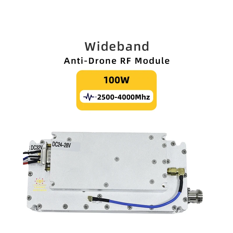 2500-4000MHz Wide-band High Quality GaN 100W Frequency   Suppressor Modules And Hot Sell Signal Generator