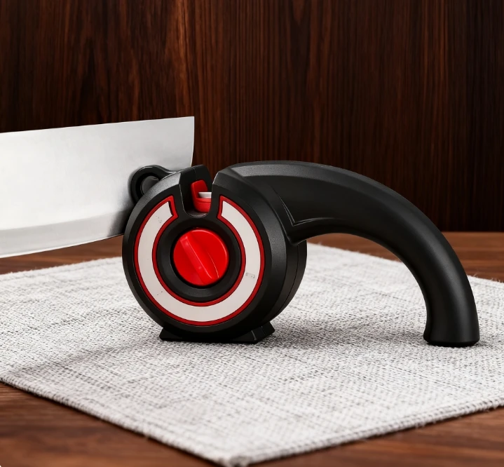 

Sharpener Craftsman 6-in-1 Multi-Functional Knife Sharpener with Adjustable Graduations, Manual Quick Edge-Sharpening Tool