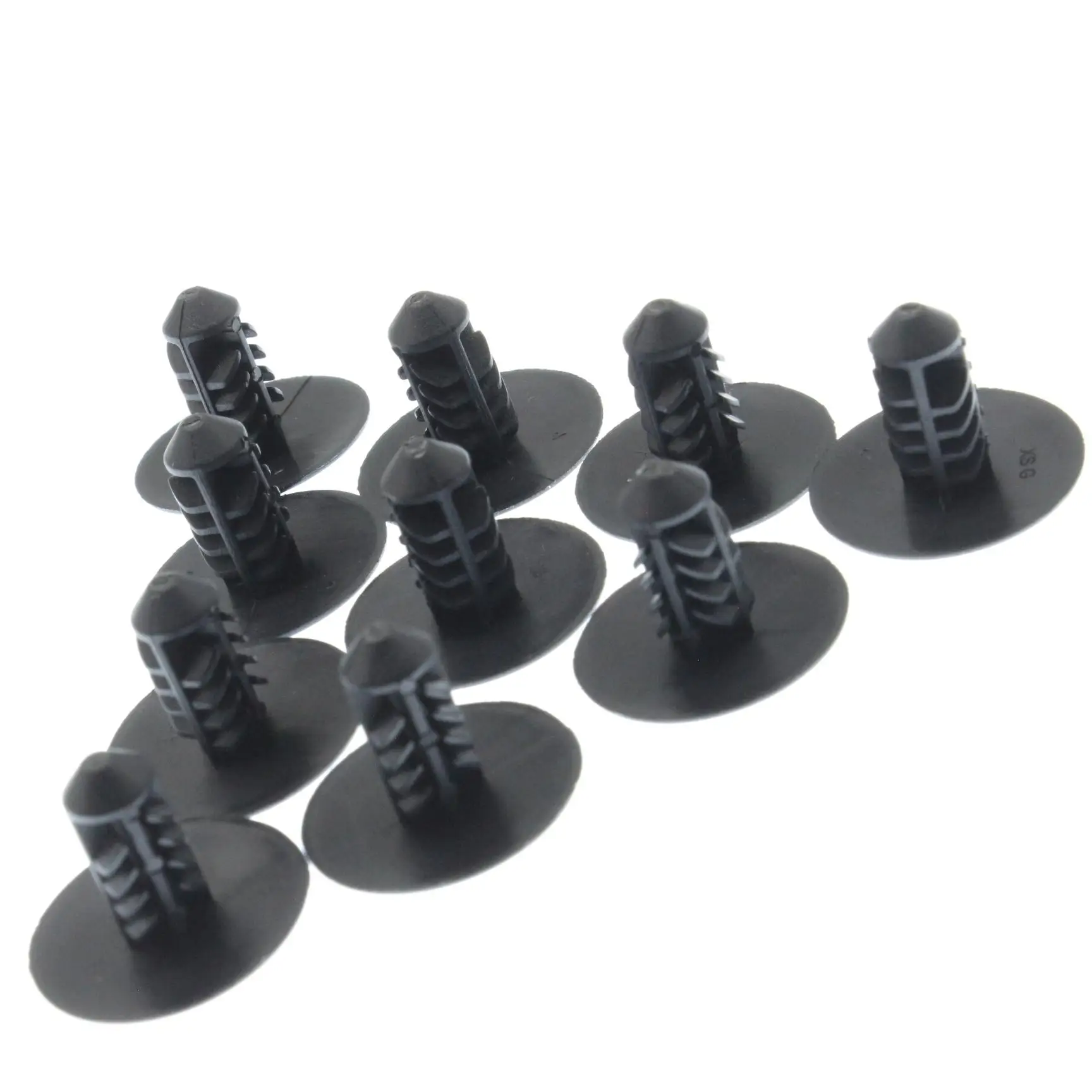 10 Pcs Hood Insulation Fixing Clips Fit For Renault Nissan Trim Panel Retainer Push Pin Fastener 7703077444 & 0155300QAC