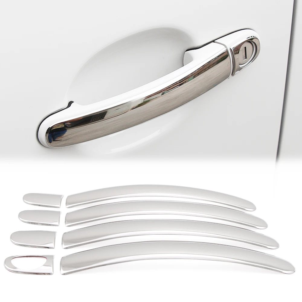 High Quality Stainless steel trim Door handle cover For Volkswagen VW 2012 2013 Jetta MK6 POLO Tiguan Skoda Rapid Yeti