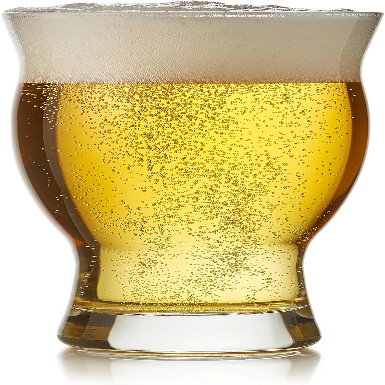 

Ultimate Craft for Beer Enthusiasts Premium High-Quality Nucleated Beer Glasses for Enhanced Aroma and Carbonation, Safe for Di