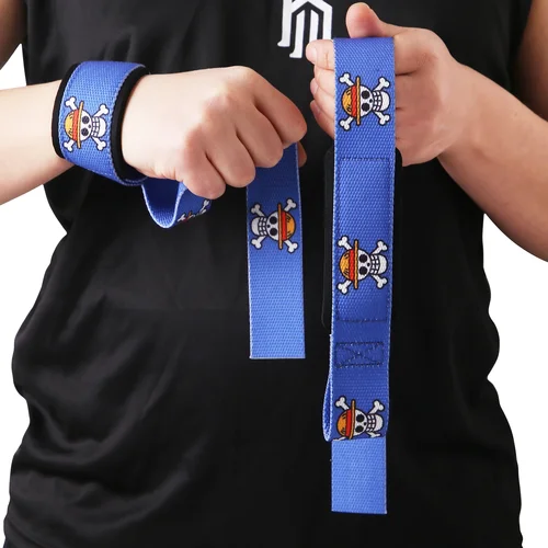 Anime Camo correas de levantamiento gimnasio para peso muerto - correas de levantamiento de pesas para entrenamiento de pesas