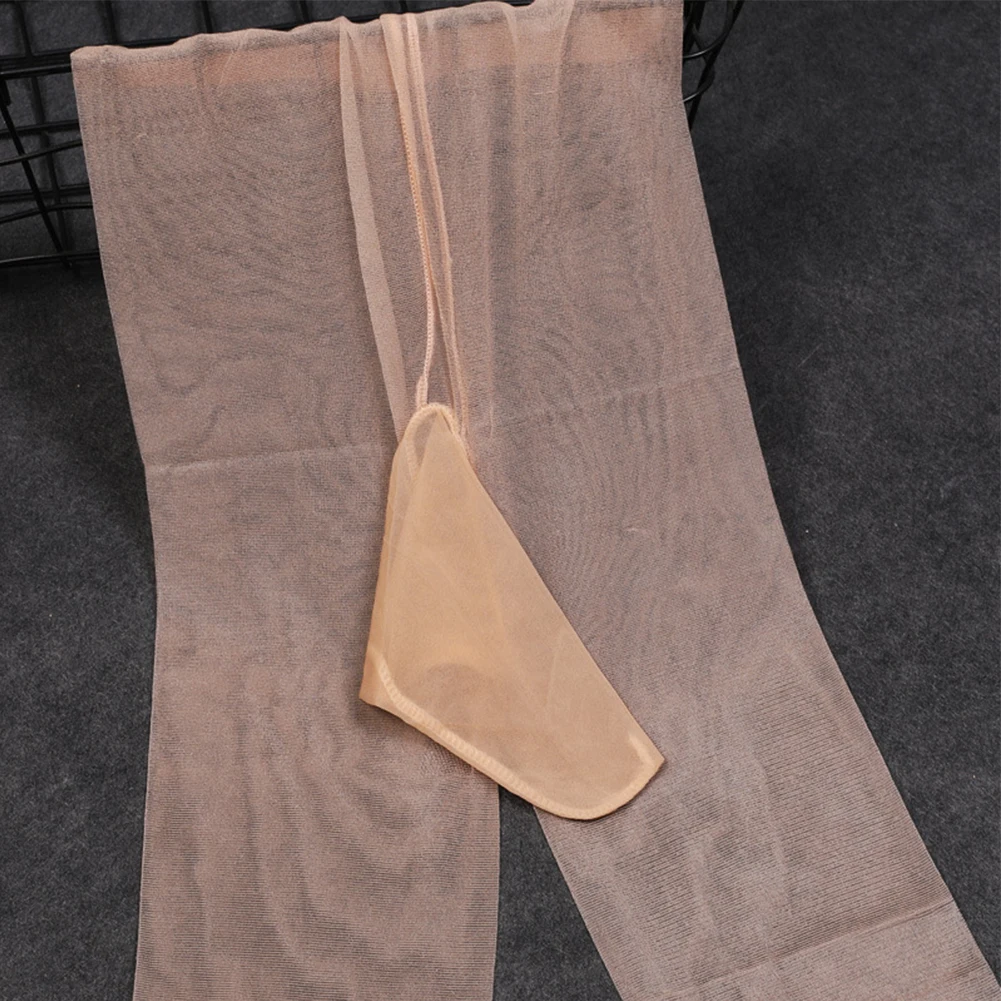 

Seamless Men Sheer Separate Toes Glove Pantyhose Stockings Underwear Bodyhose Invisible Panties Nightwear Трусы Мужские