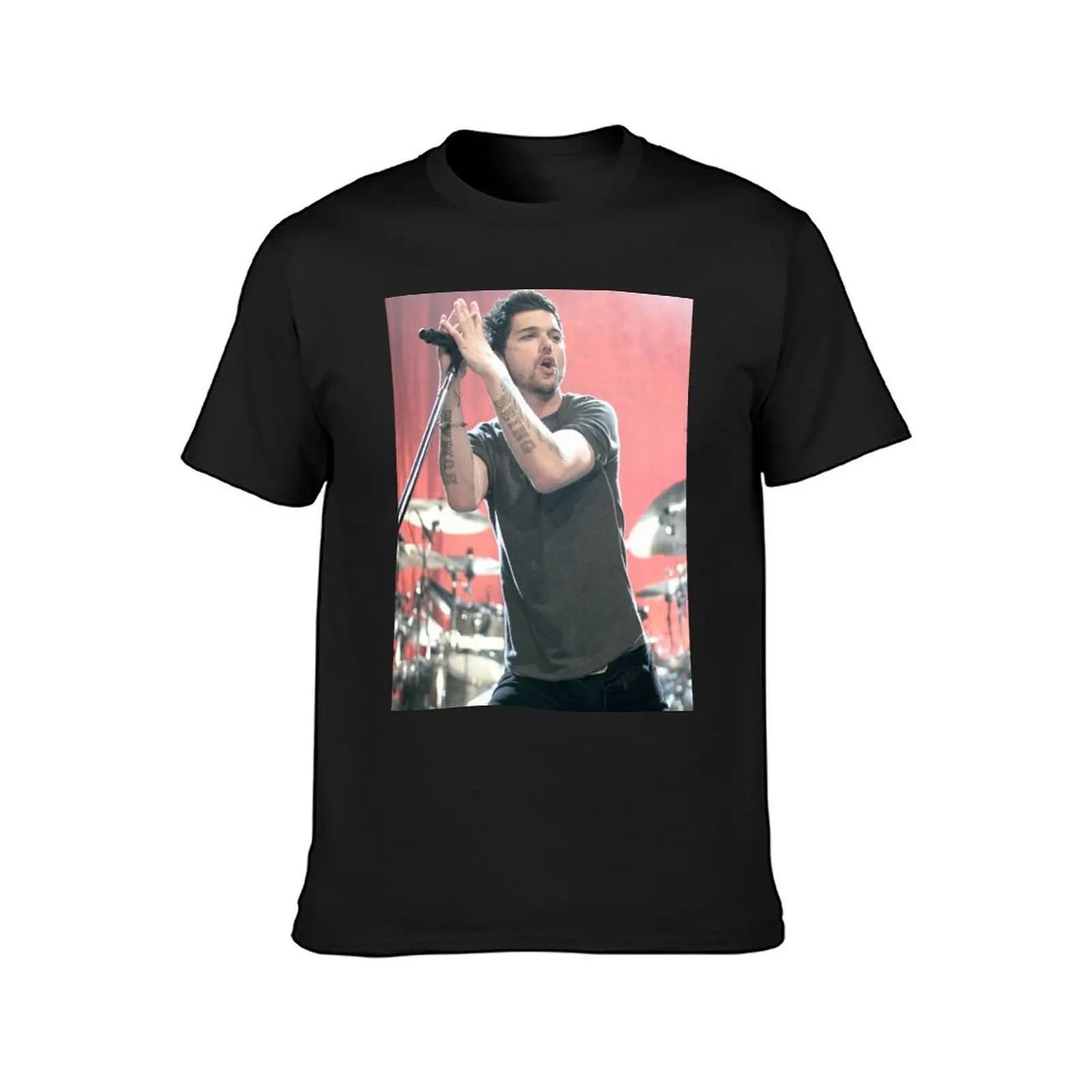 J. D. Fortune Photograph T-Shirt blacks cute tops plain slim fit t shirts for men