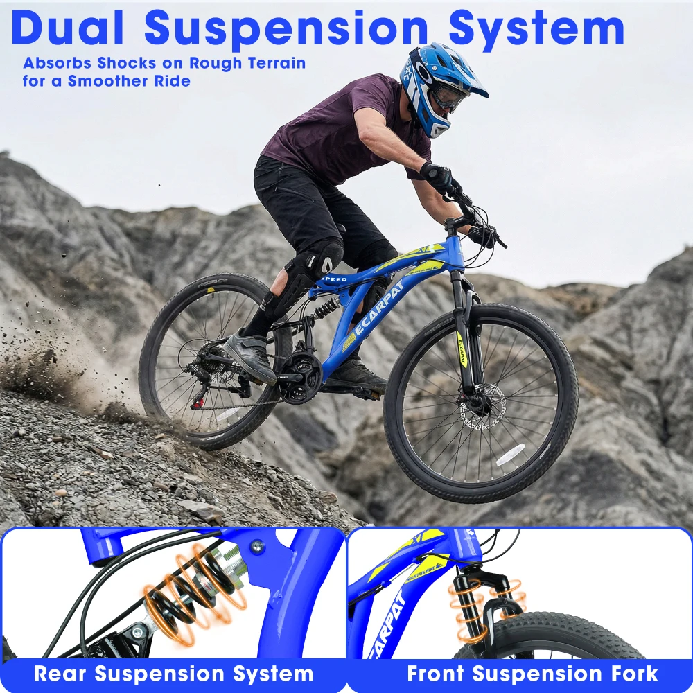 จักรยานเสือภูเขา 26 นิ้ว Full Suspension