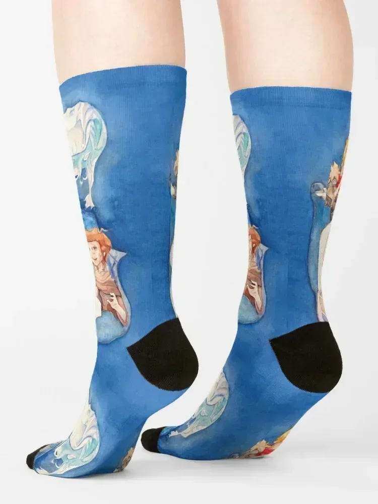Reflections The Last Unicorn Socks funny gift floral new in's basketball Boy Socks Women's
