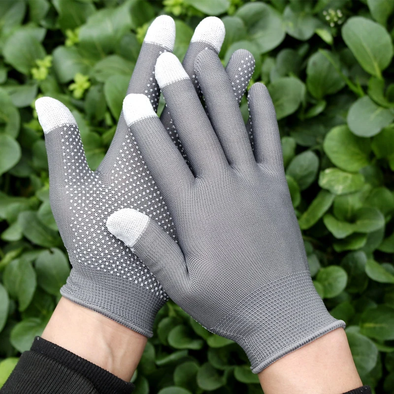 Gants d\'équitation anti-alde pour hommes et femmes, légers, fins, respirants, écran tactile, moto, cyclisme, sports, printemps isotoucentré