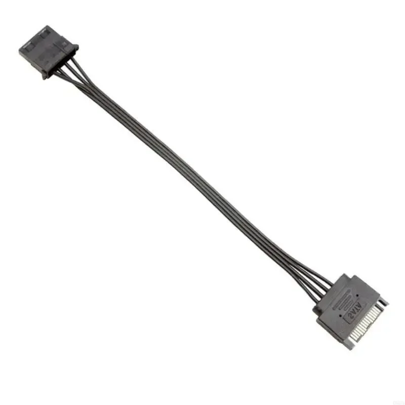 Портативный 15 -дюймовый мужской до больших 4PIN женский удлинительный кабель с 15 -дюймовым удлинителем устойчиво от 1 до