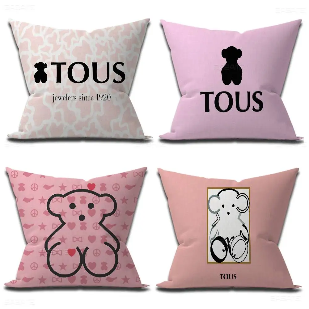 T-TOUSes Almohada Anime Almohada Sofá Cama Funda de Almohada Funda de Cojín 45x45 cm Moda