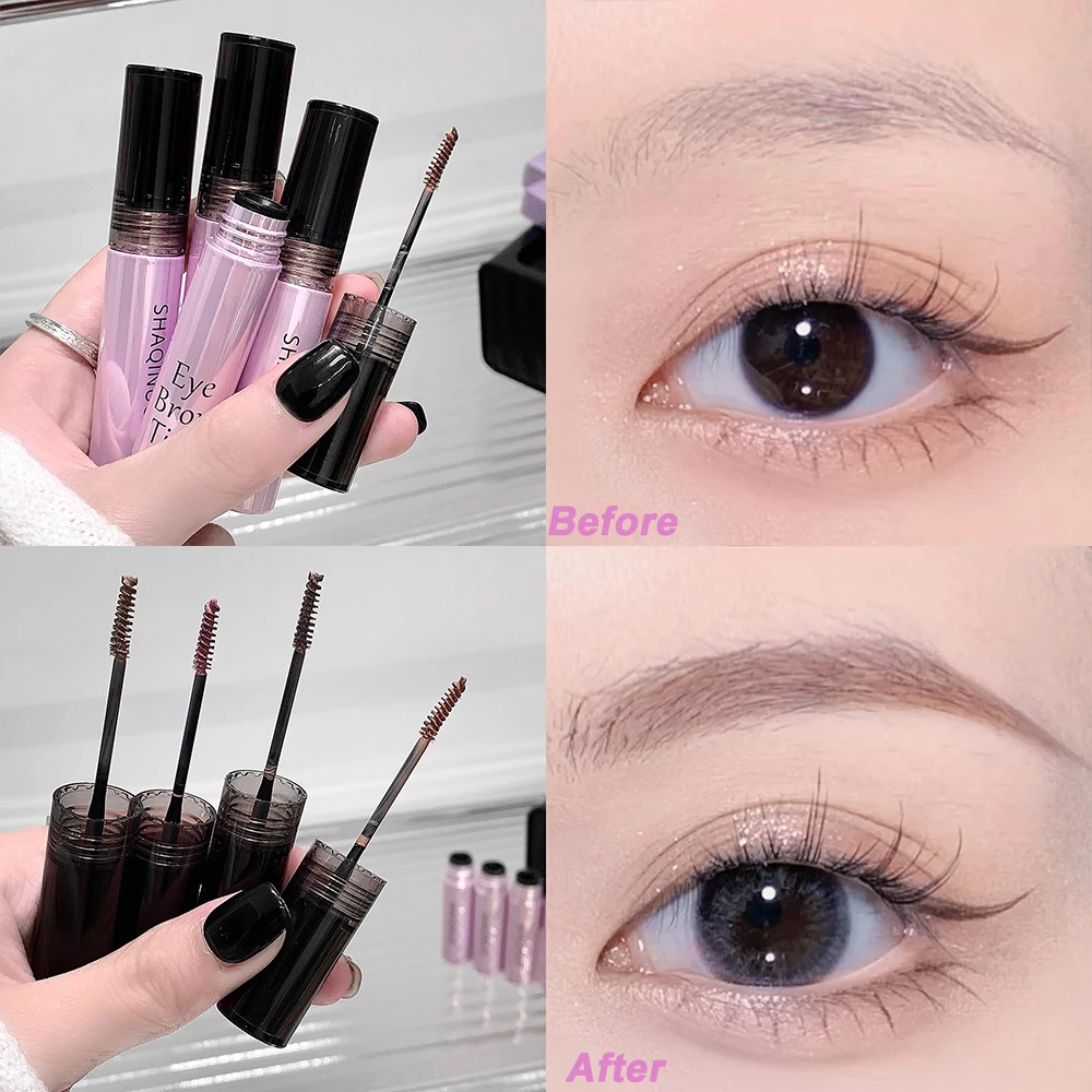 SHAQINUO Velvet Mist Eyebrow Dye Cream Quick-drying Waterproof Natural Non-smudge Easy-to-color Eyebrow Tint For Beginner