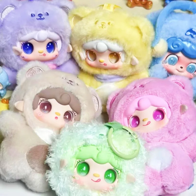 

Новая натуральная Yooki Bite A Bear Blind Box Yooki V4, эмалированная милая кукла, сумка, брелок, подвеска, декор, фигурка, коллекционная игрушка, подарок на день рождения