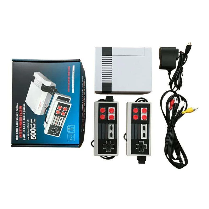 وحدة تحكم ألعاب فيديو Iruibo Retro متوافقة مع HDMI ألعاب صغيرة Rocker مدمجة في 620 لعبة لوحة ألعاب مزدوجة ألعاب كلاسيكية ترفيهية للاعبين #1