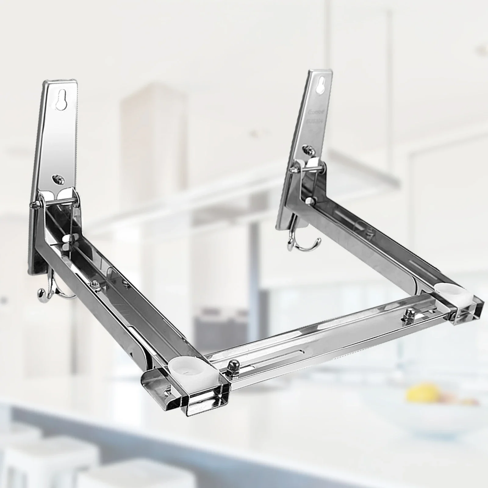 

Для держателя микроволновой печи Держатель для микроволновой печи Настенный держатель Полка из нержавеющей стали Для микроволновой печи