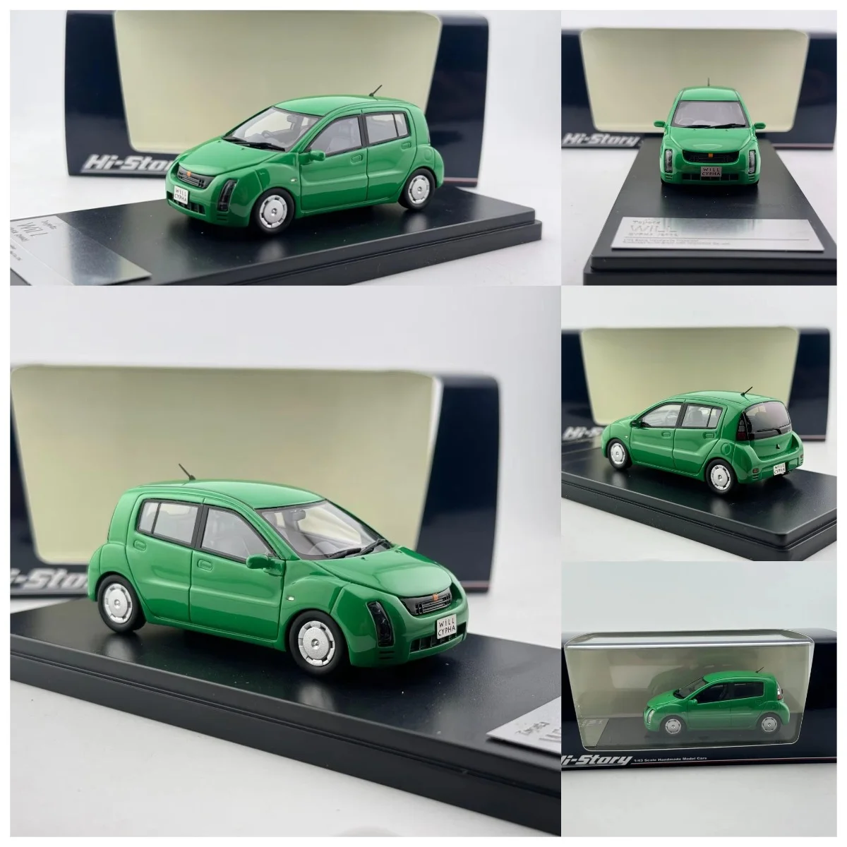 

Модель автомобиля Toyota Will из смолы, масштаб 1/43, Hi Story Flaws