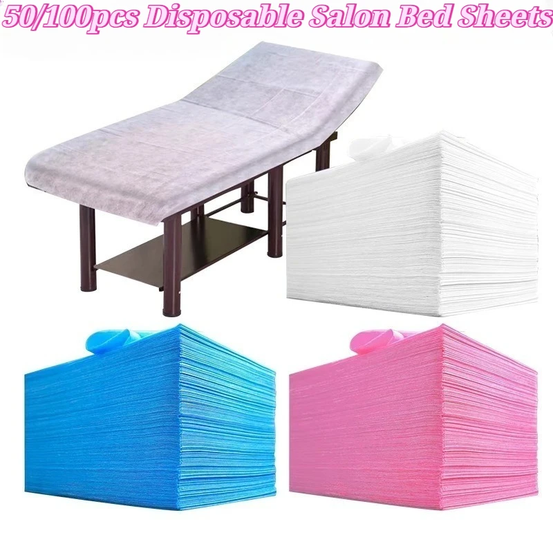 50-100pcs-disposable-salon-bed-sheets-non-woven-fabric-waterproof-oil-proof-massage-therapy-spa-beauty-treatment-sheets