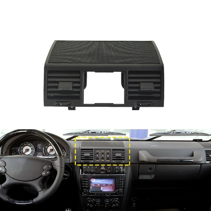 

Car Front Central Middle Dashboard Panel Air Vent Outlet Assembly 4636807508 For Benz G Class W463 2004-2012