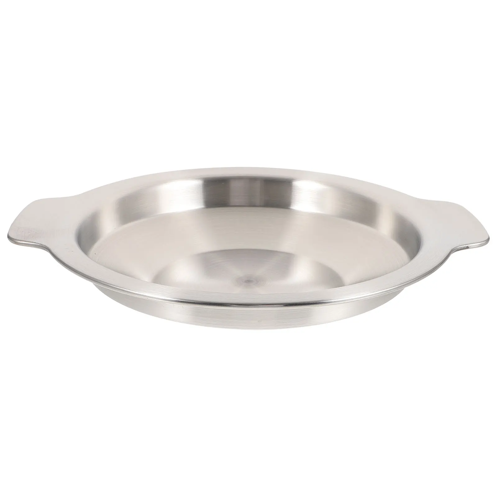 

Stainless Steel Head Small Pots For Cooking Plate Cooking Pots Small Kitchen Metal Pan Double Handles Stock Pot Utensils Silver