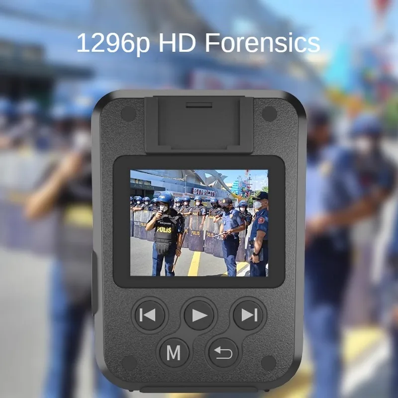 

NCZOBOE 1440P 170 Lens IR Night Vision Loop Record Video Recorder Body Mounted Worn Camera