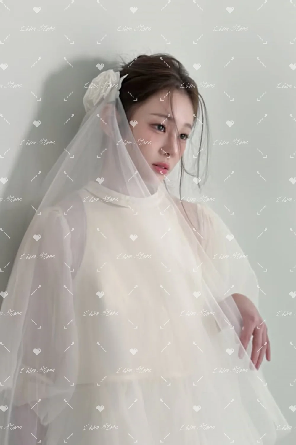 Lism Graceful Sleeveless Halter Wedding Dresses A-line Floor-Length Korea Wedding Dress Photo Shoot 웨딩드레스 2026 Customized
