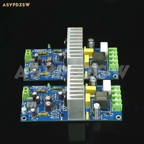 2 CH L15D Stero IRAUDAMP7S IRS2092 IRFI4019H Digital Power Amplifier DIY Kit/Finished Board