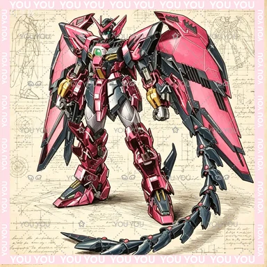 

Daban MG 1/100 6602S Epyon EW Assembly Model Kit The Base Limited Color Special Coating Action Figure Plasitc Model Custom Toys