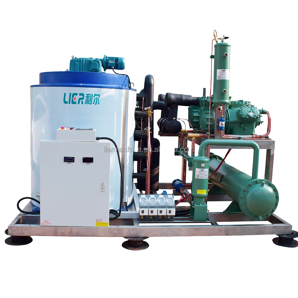

High-quality10Ton Flake Ice Machine Produces 10000kg Flake Ice with Affordable Price and Guaranteed Quality