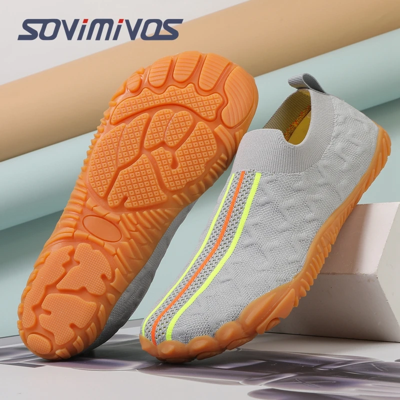 

Мужские и женские минималистичные кроссовки для бега по пересеченной местности, походные кроссовки с широким носком и поддержкой свода стопы