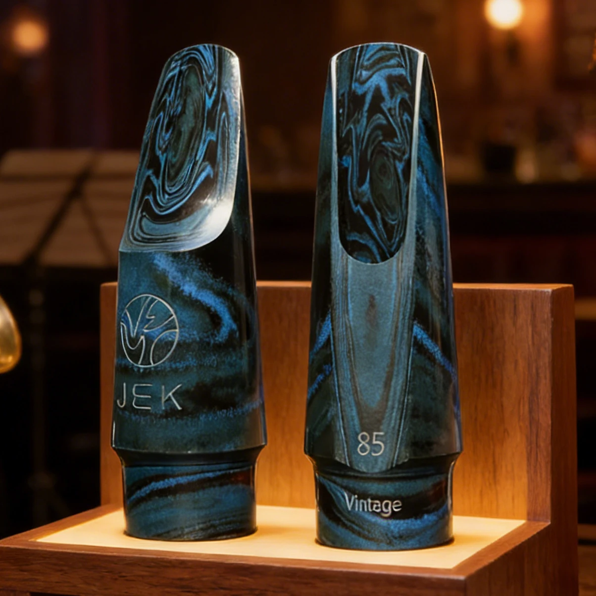 

JEK Eb Alto Saxophone Jazz SAX Mouthpiece Vintage Color Germany Import Colored hard rubber Smooth Jazz