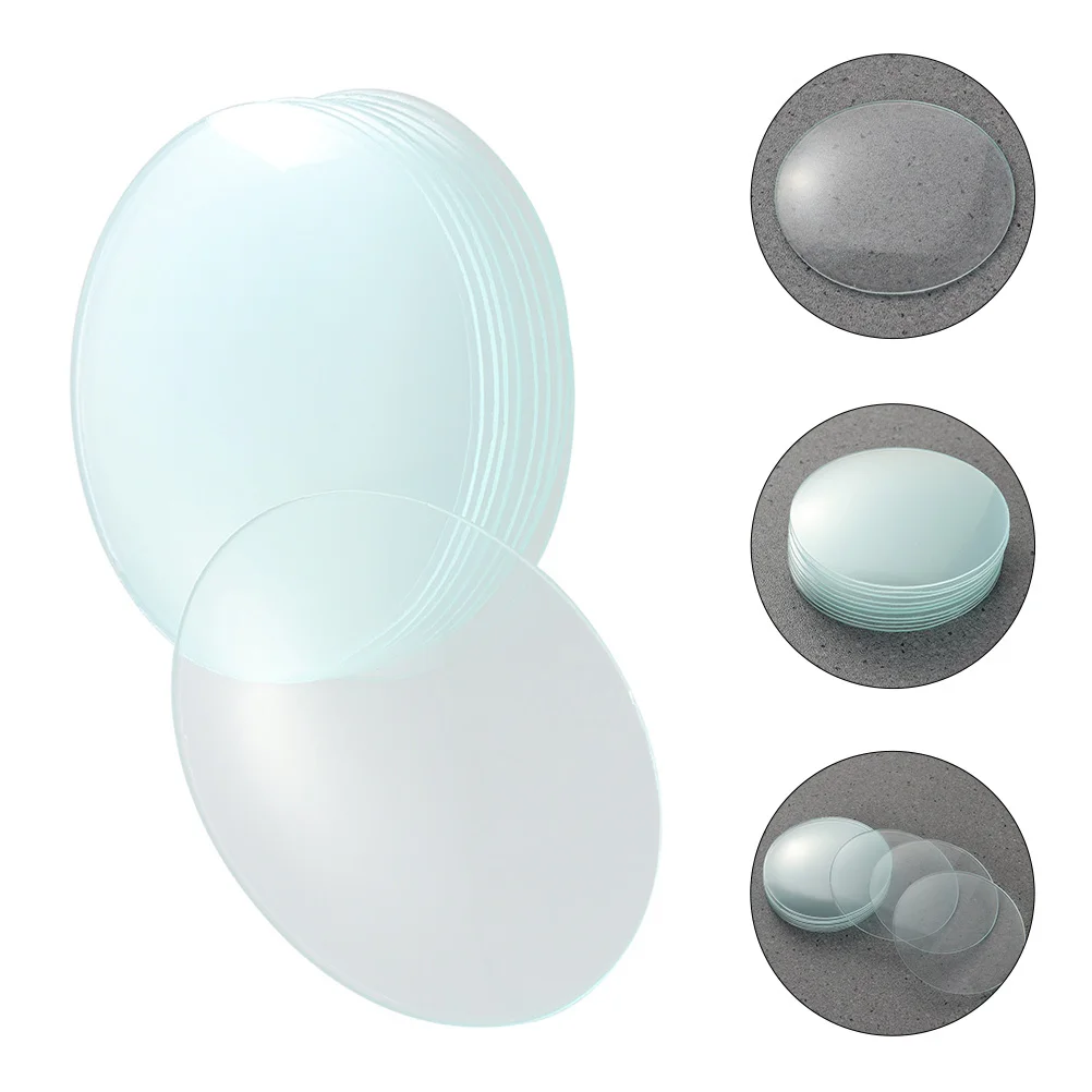 

10Pcs Glass Watch Glasses for Labs Multifunctional Beaker Cover Chemistry Teaching Experiment Accessories Chemistry Watch Glass