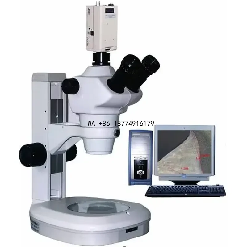 wmwmnu SZX81 Digital Stereo Microscope with LED Illumination and 5MP