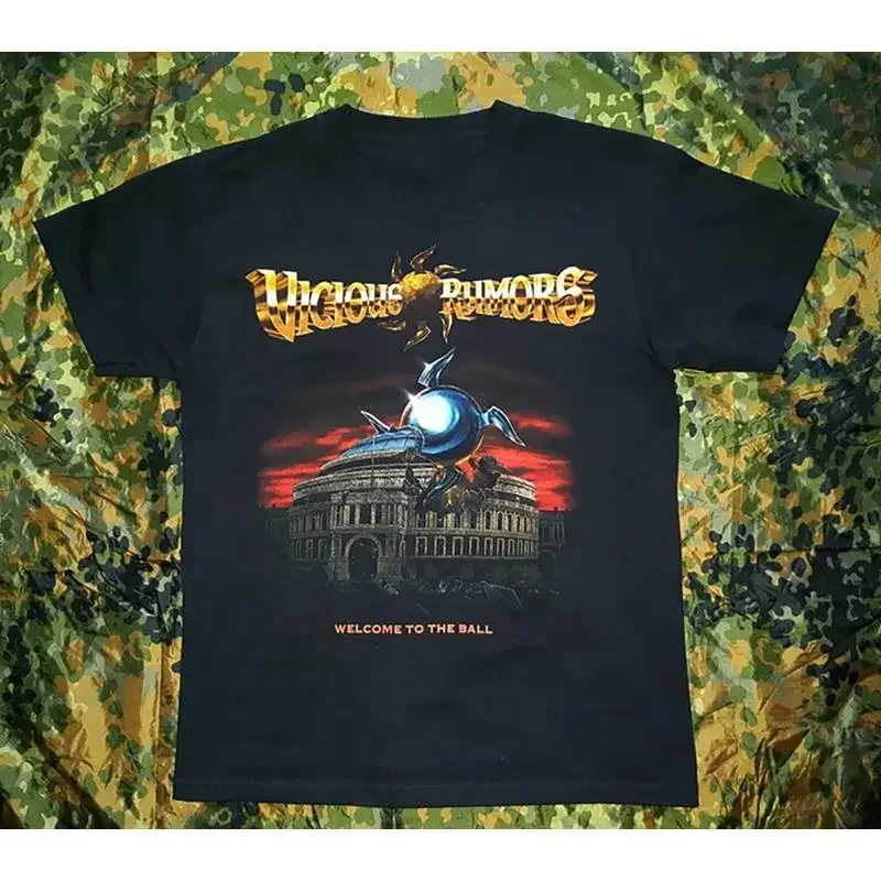 Vicious Rumors Welcome To The Ball Tour S 5XL For Fan T shirt TMB3405