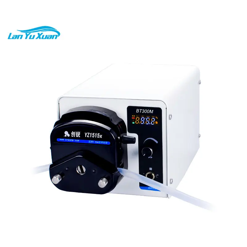 BT300M/YZ1515x High Quality Digital Food Grade Independent Head Lab Dosing Metering Peristaltic Saline Pump