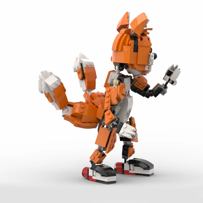 435PCS Tails - 31129 Alternative Build MOC Sonic Character Model Education Bausteine Geschenk