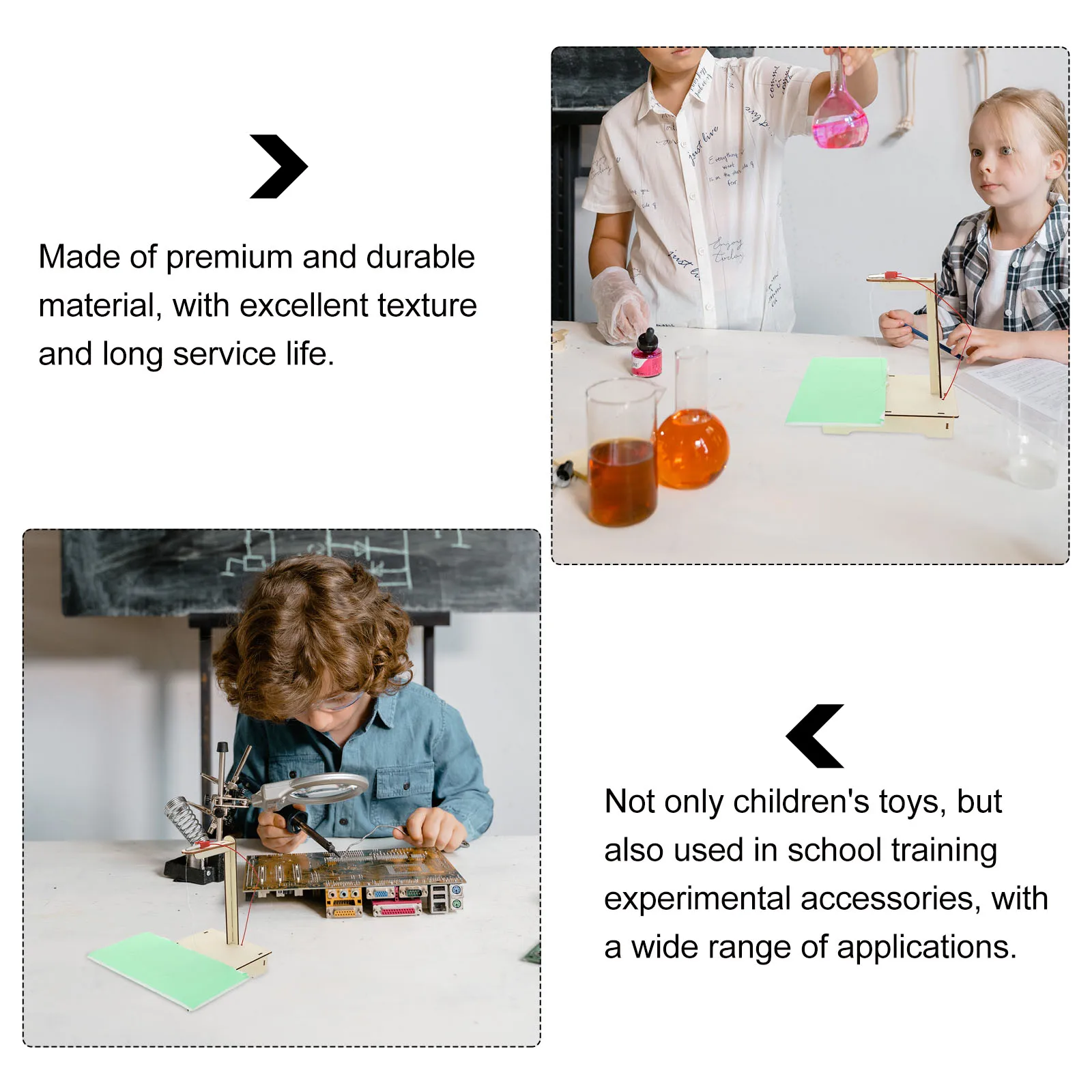 

Foam Scientific Experiment Equipment Kids STEM Toy Assemble Plaything Learning Kit DIY Educational Accessories Technology