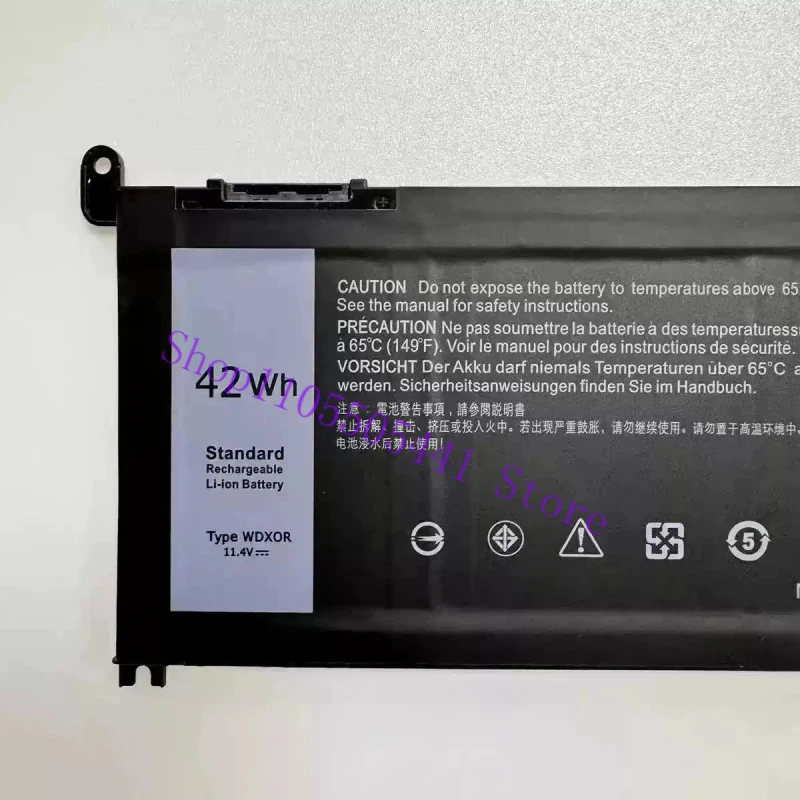 Compatible Battery for Dell WDXOR Inspiron 7000 Series 14 15 7560 7460 7472 7572 Laptops